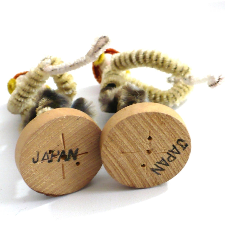 1950s Japan Pipe Cleaner Golfer Dolls – Vintage Chenille Bendy Dolls.