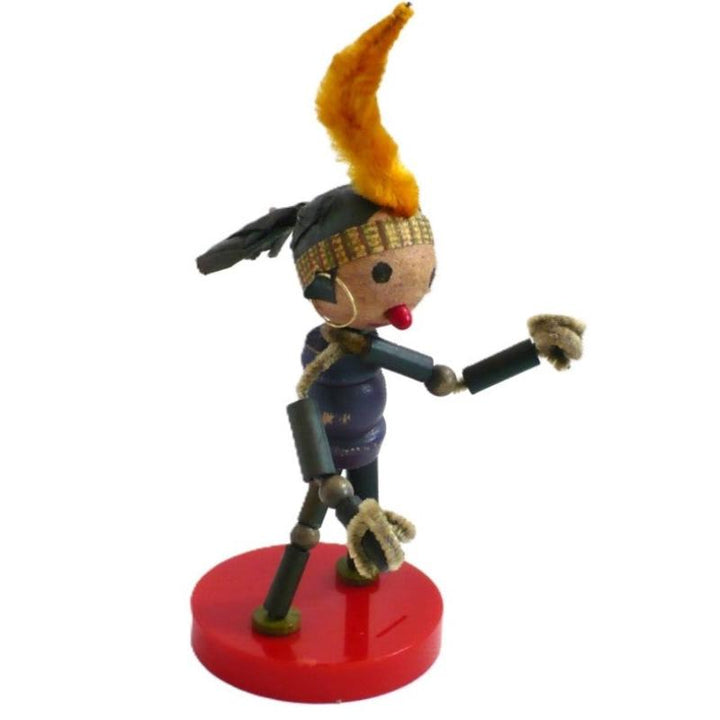 Pipe cleaner doll.