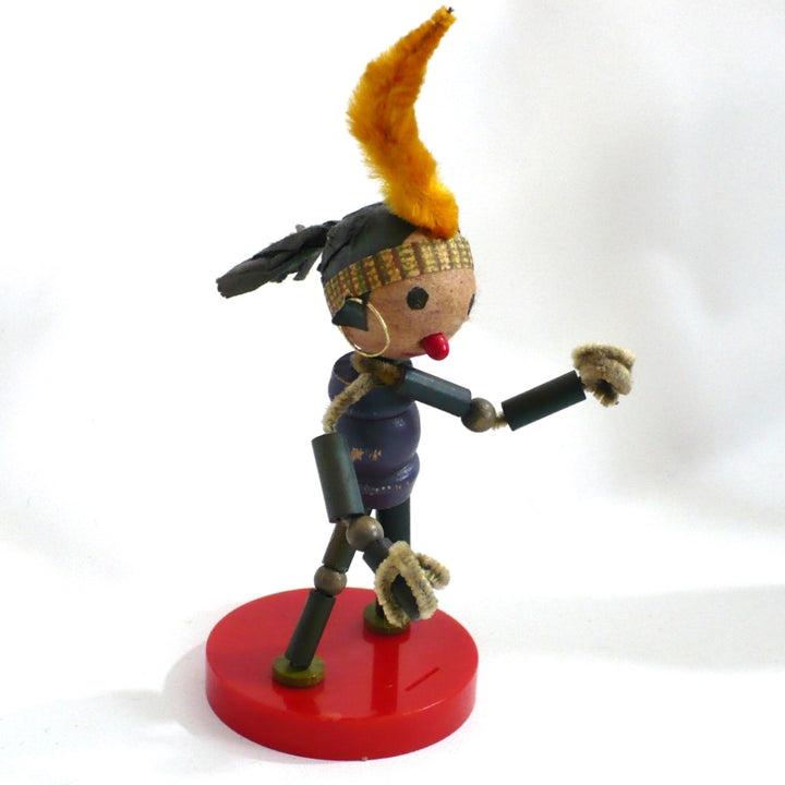 Pipe cleaner doll.