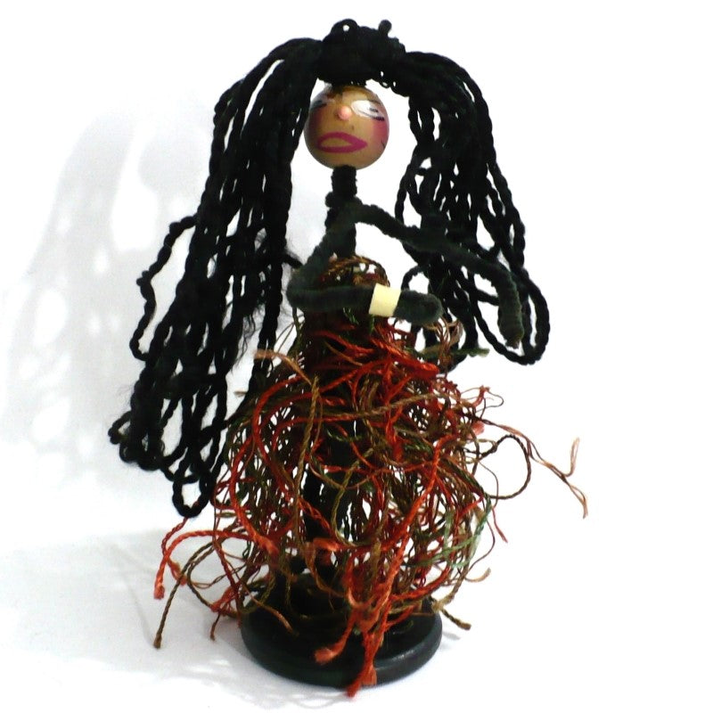 Pipe cleaner doll.