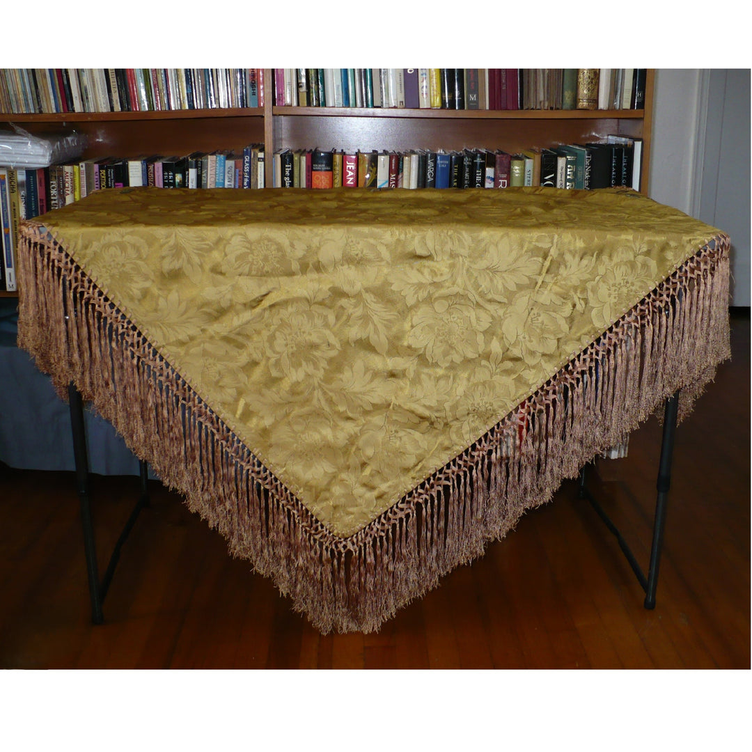 Antique Baroque piano shawl.
