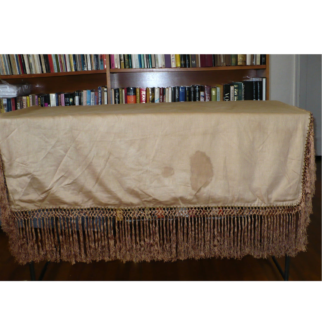 Antique Baroque piano shawl.