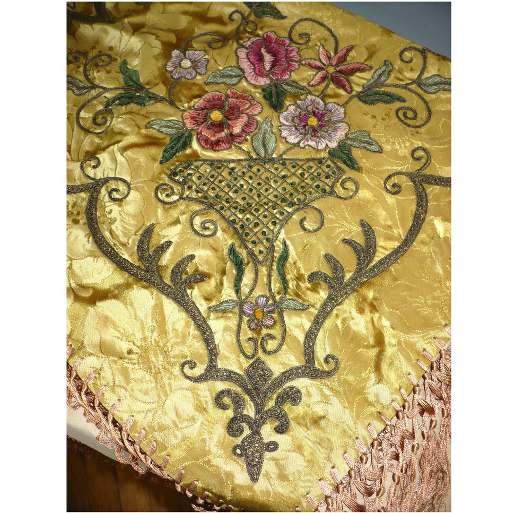 Antique Baroque piano shawl.