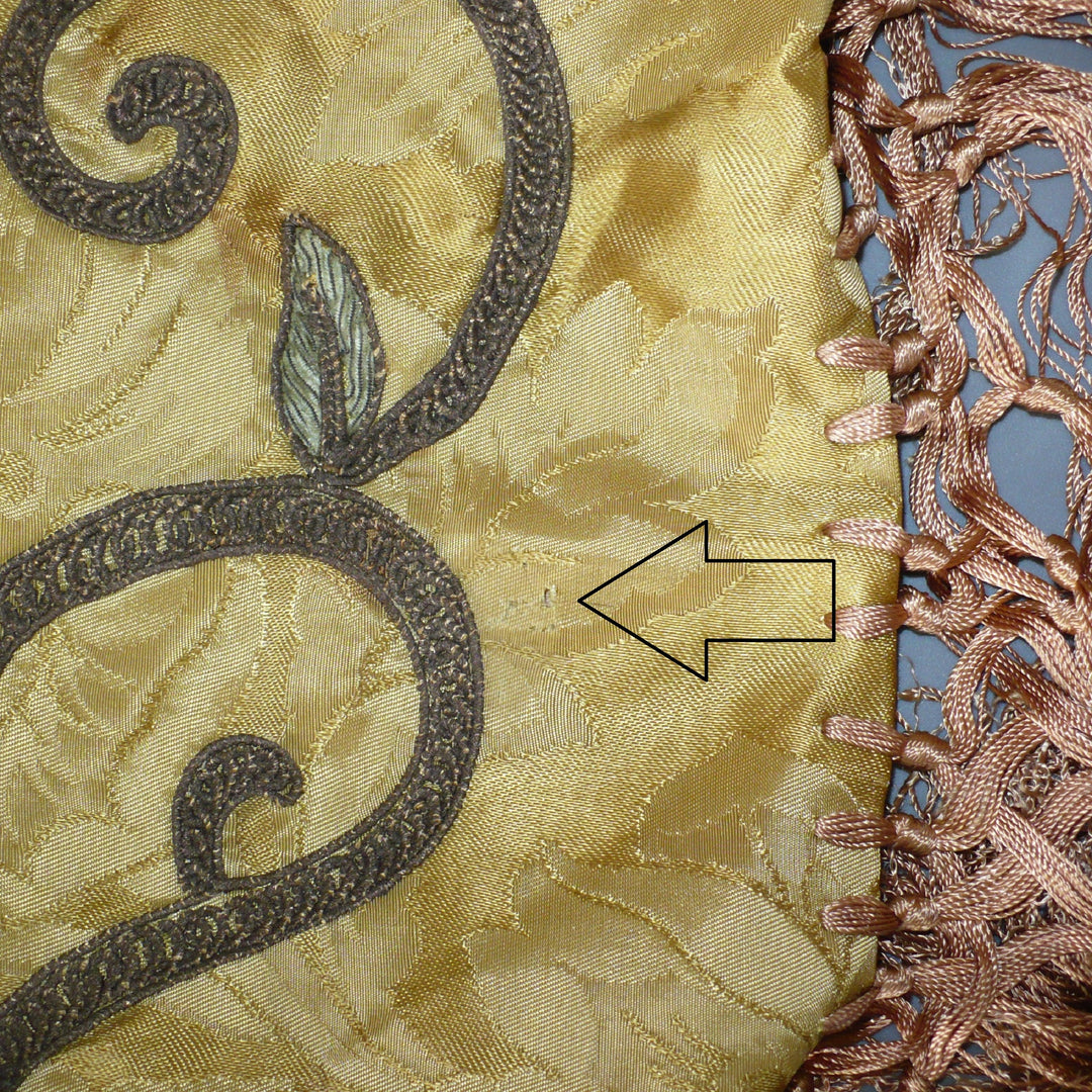 Antique Baroque piano shawl.