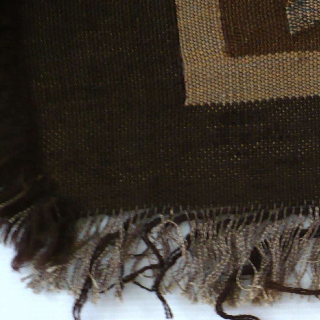 19th c. French Aubusson Tapestry Table Runner.