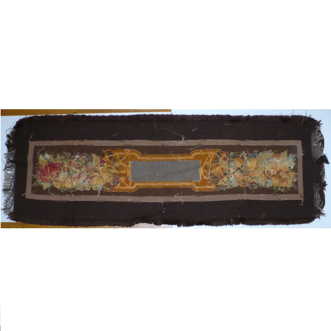 Antique Aubusson textile tapestry.