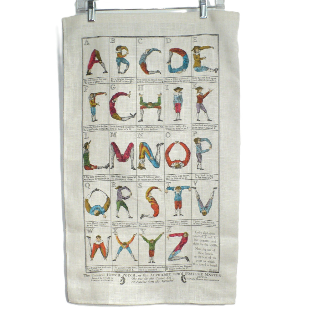 1990 Comical Hotch-Potch Alphabet Tapestry.