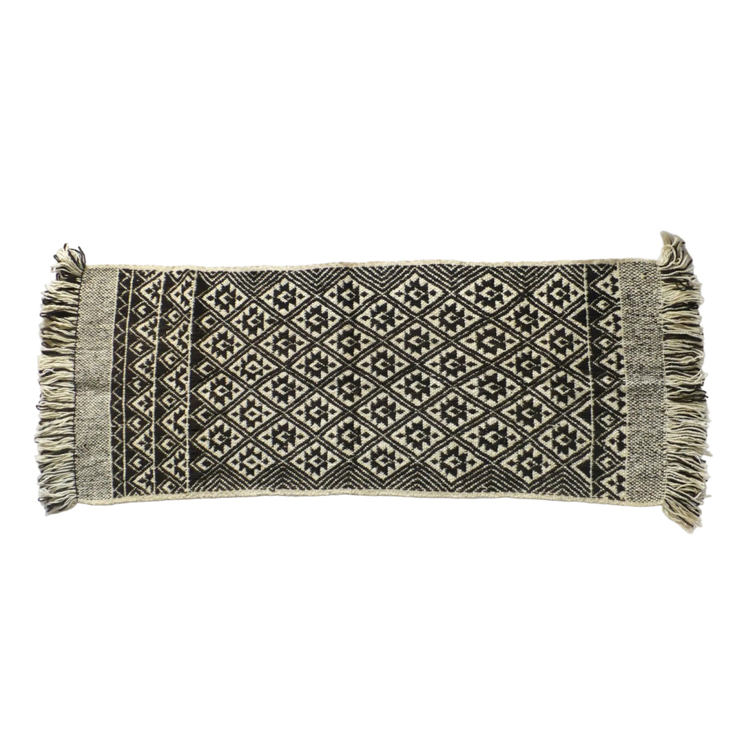 1950s Handwoven Mapuche Rug (55-inches) - Argentina
