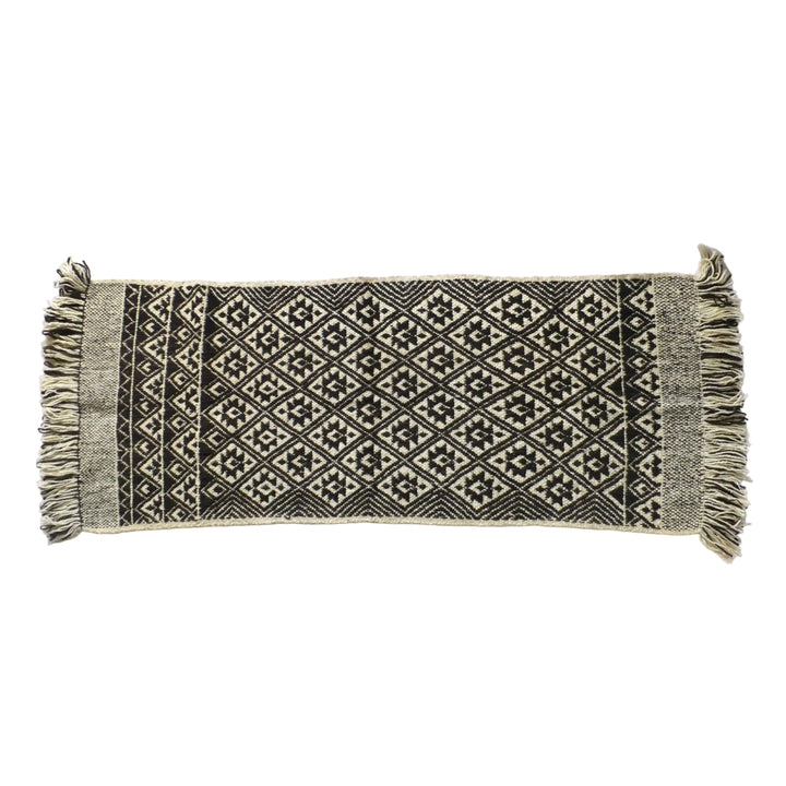 1950s Handwoven Mapuche Rug (55-inches) - Argentina