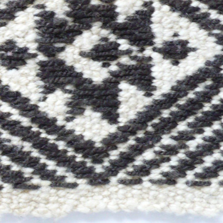 1950s Handwoven Mapuche Rug (55-inches) - Argentina