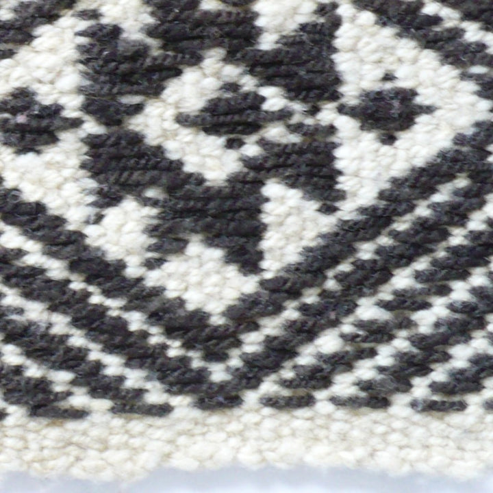 1950s Handwoven Mapuche Rug (55-inches) - Argentina
