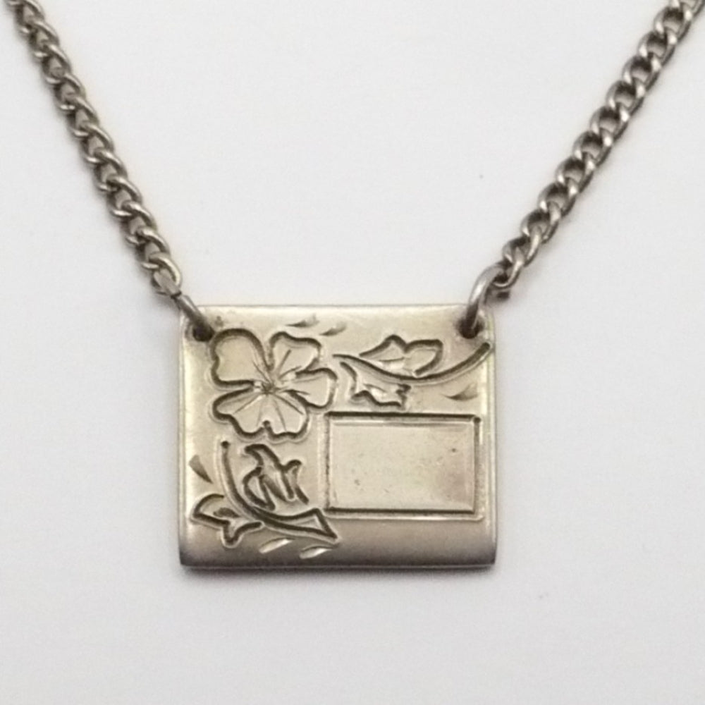 1930s Heritage Line Chain Tie Slide, Vintage Men's Jewelry.