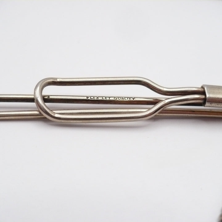 1930s Heritage Line Chain Tie Slide, Vintage Men's Jewelry.