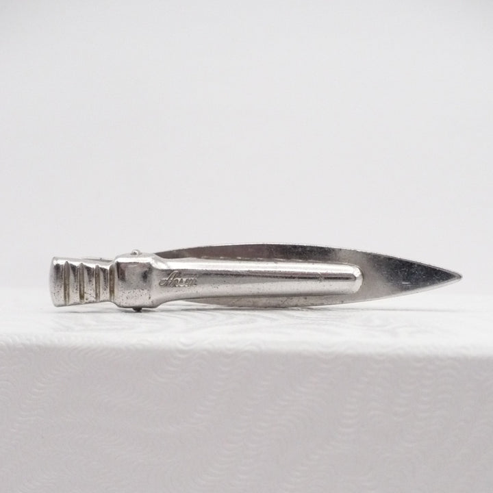 The Red Planet, Space Age Tie Clip Vintage Men's Jewelry.