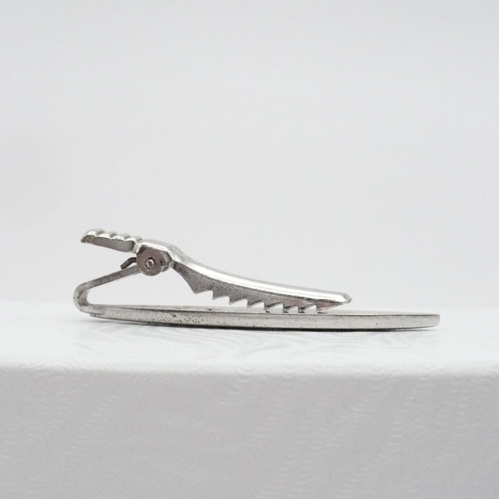 The Red Planet, Space Age Tie Clip Vintage Men's Jewelry.