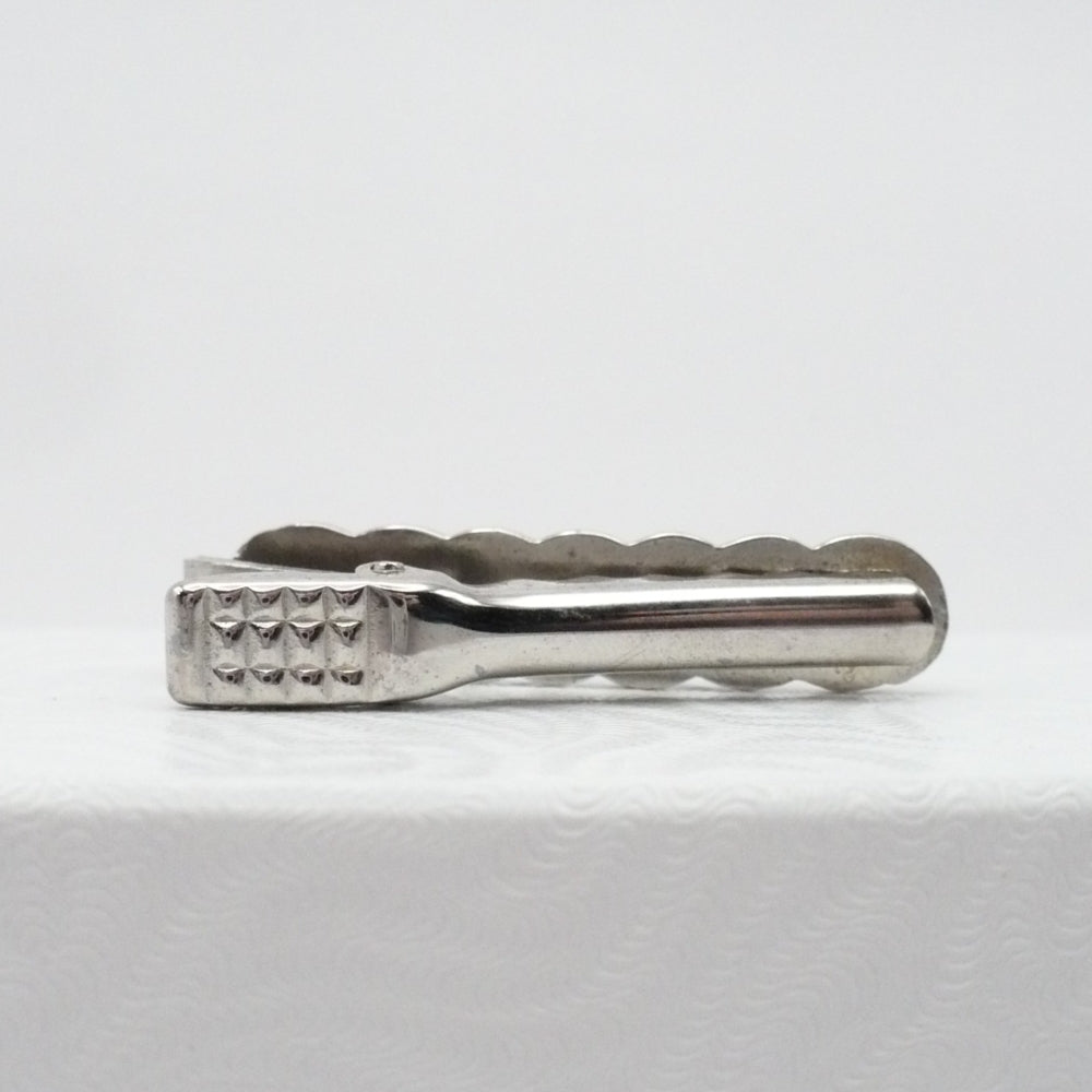 Mariner Tie Clip Vintage Men's Jewelry Cuban Chain Tie Clasp.