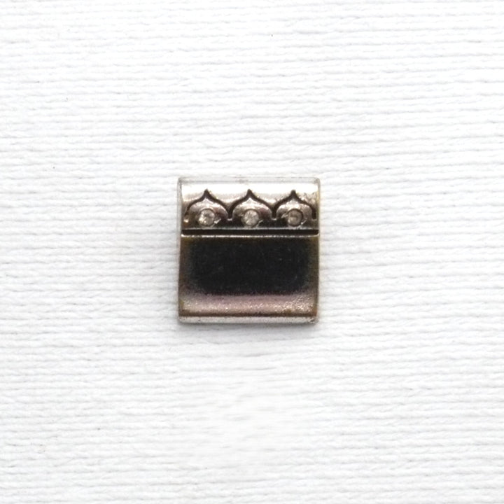 Ogee Archway Chain & Bar Tie Tack Vintage Men's Jewelry.