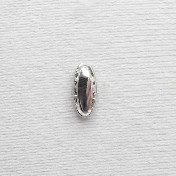Silver Dominion Chain & Bar Tie Tack Vintage Men's Jewelry.