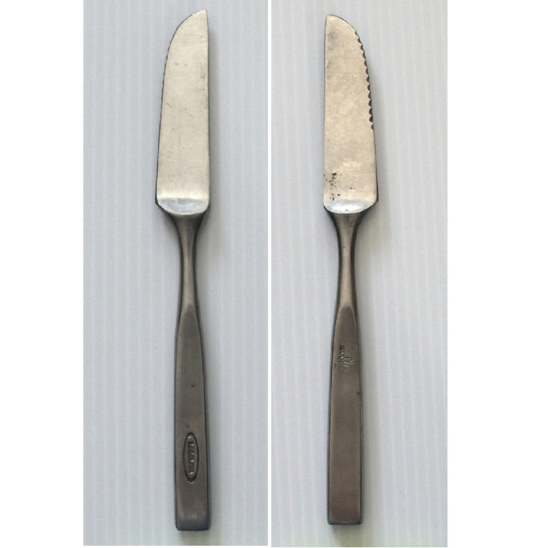 Viasa Airlines Cutlery, Venezuela. Knife front and back view.