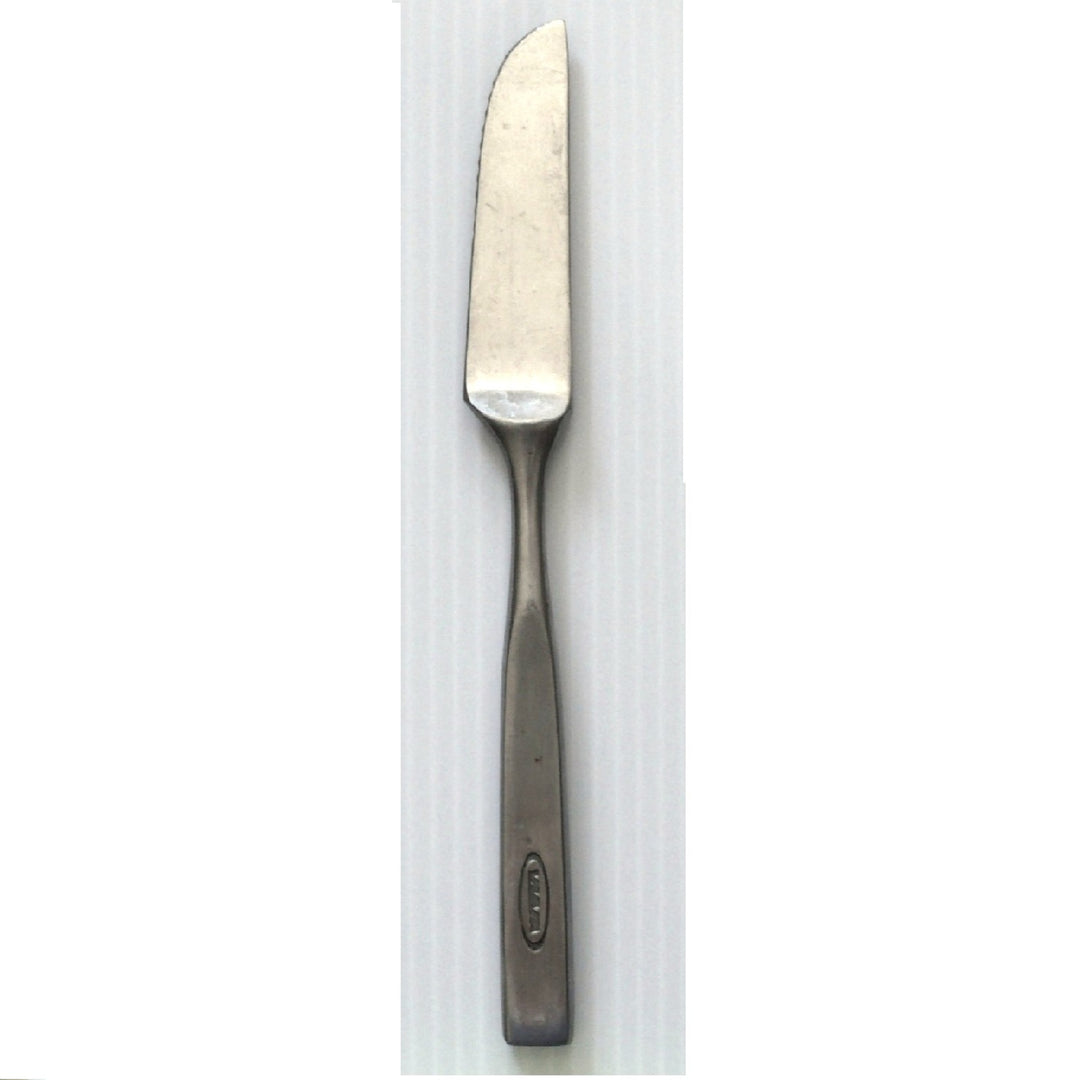 Vintage VIASA Airlines Cutlery, Butter Knife, Venezuela Aviation Catering Collectible.