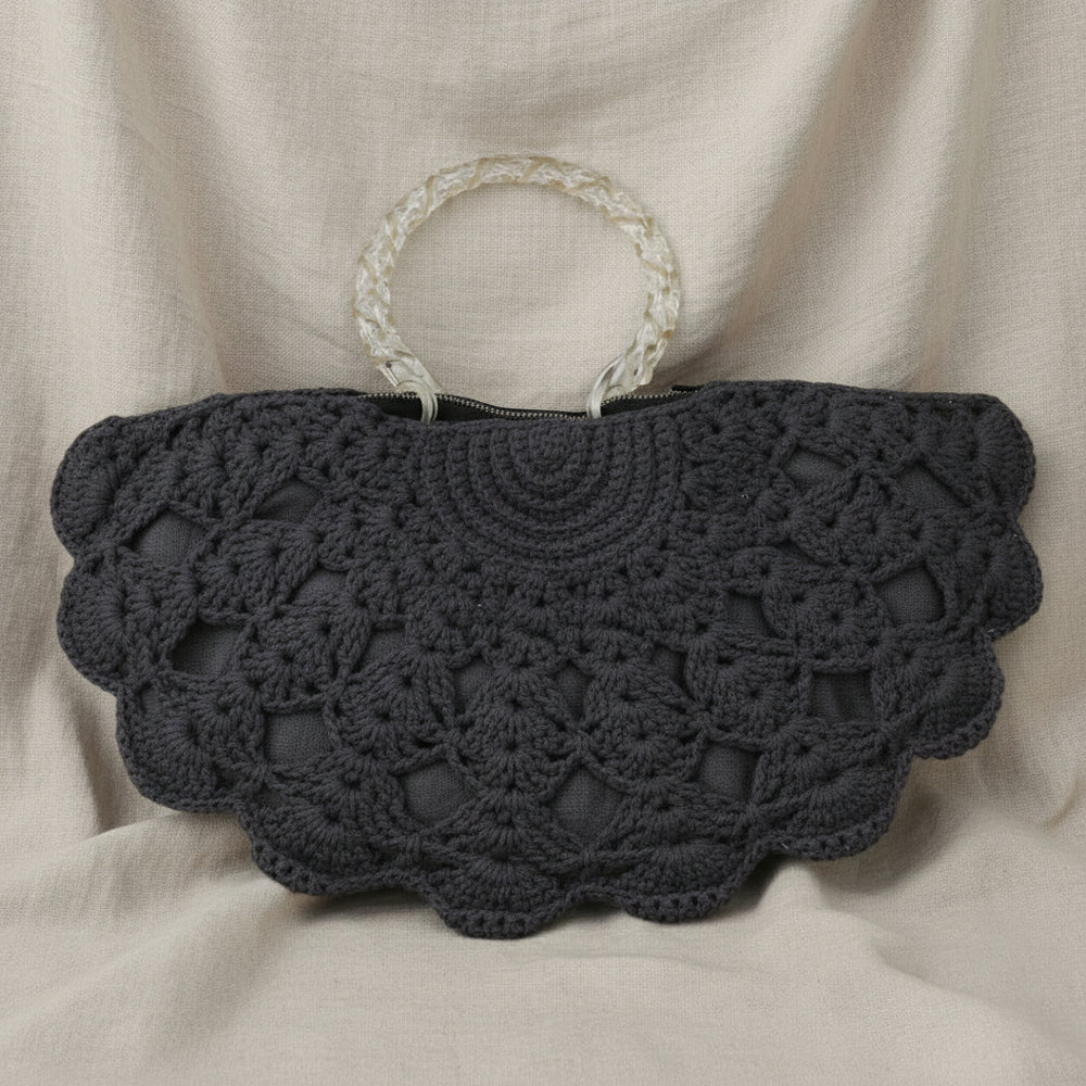 1940s Soutache Fan Handbag.