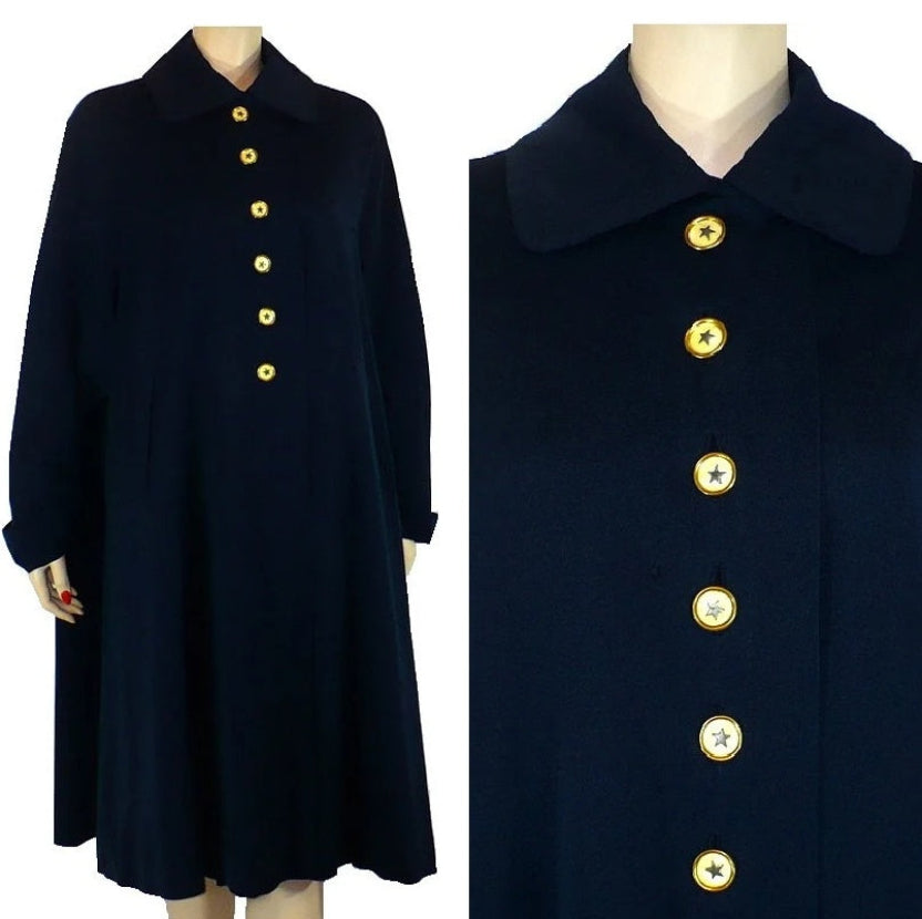 1940s Wartime Wonder Plus Size Coat.