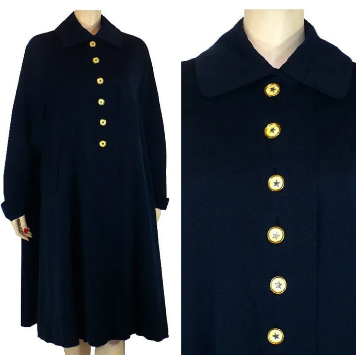 1940s Wartime Wonder Plus Size Coat.