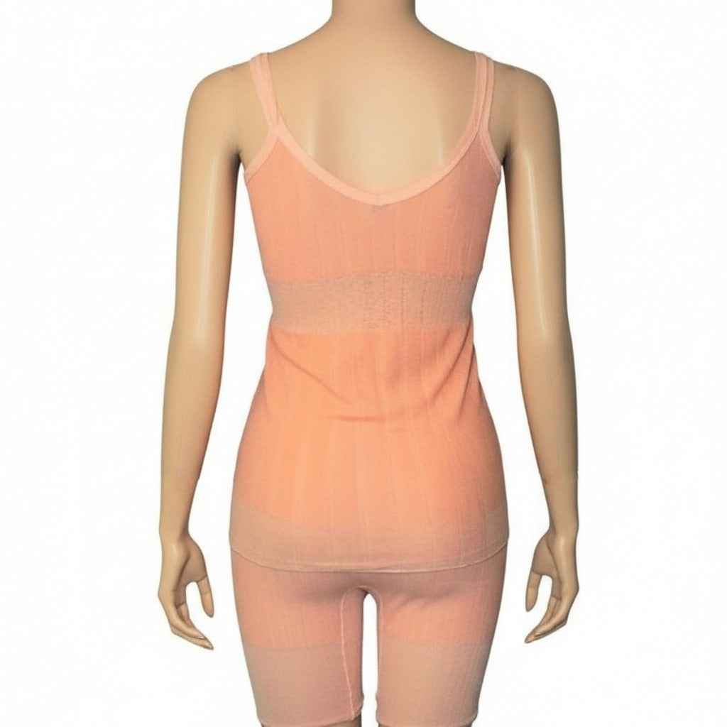 1940 WW2 era Vintage Ever-dainty Vest Bloomer Panty & Undershirt Set.