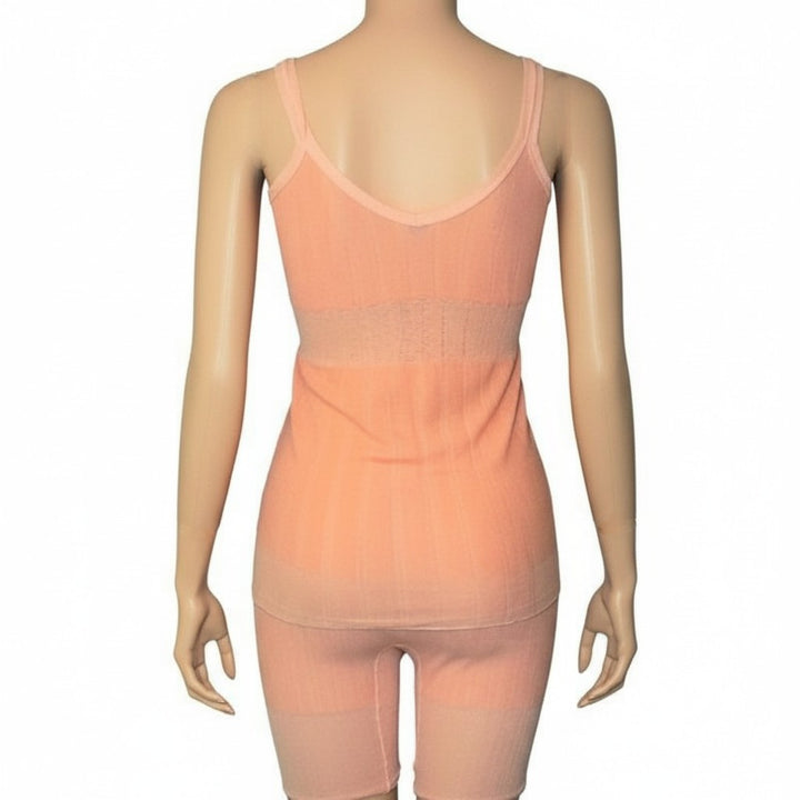 1940 WW2 era Vintage Ever-dainty Vest Bloomer Panty & Undershirt Set.