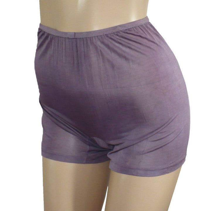 X-Small 1950s Vintage Purple Plum Rayon Knicker Tap Pants Panties.