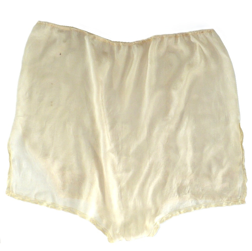 1920s Vintage Sensuous Silk Tap Pants XL.