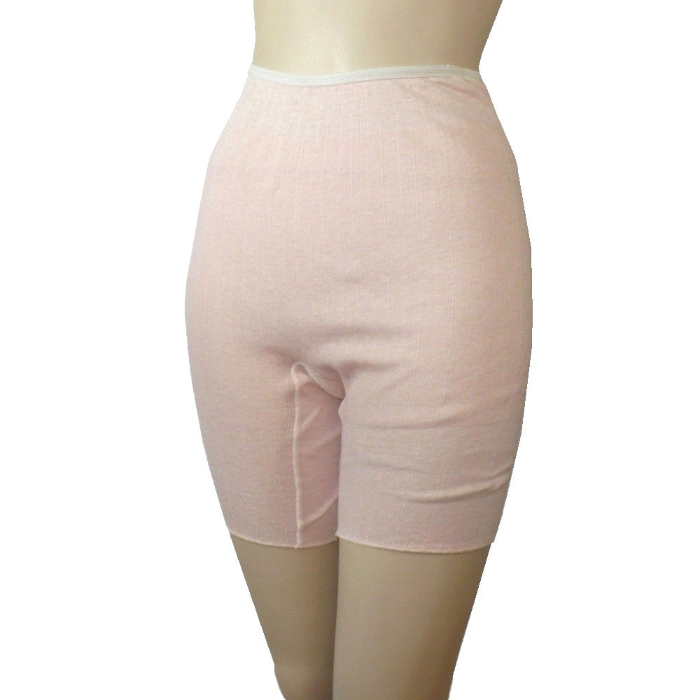 1930s Vintage Warm Tuckstitch Snuggies Long Leg Panties for Winter.