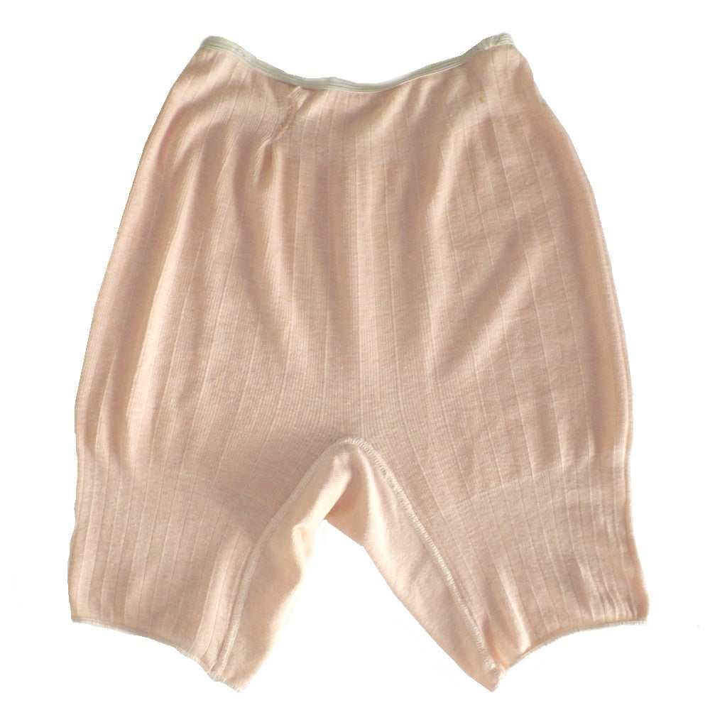 1930s Vintage Warm Tuckstitch Snuggies Long Leg Panties for Winter.