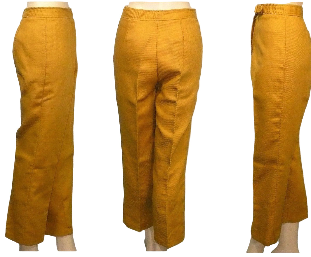 1960s Vintage Scooter Girl Mod Italian Isle Capris Pants.