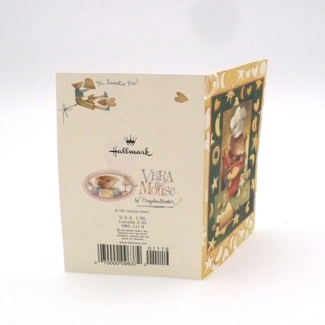 1990s Vera the Mouse Birthday Card by Marjolein Bastin