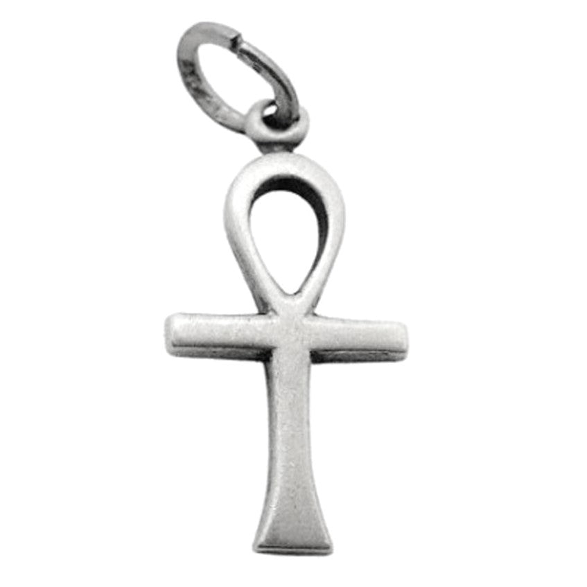 1960s Vintage Sterling Silver Ankh Charm