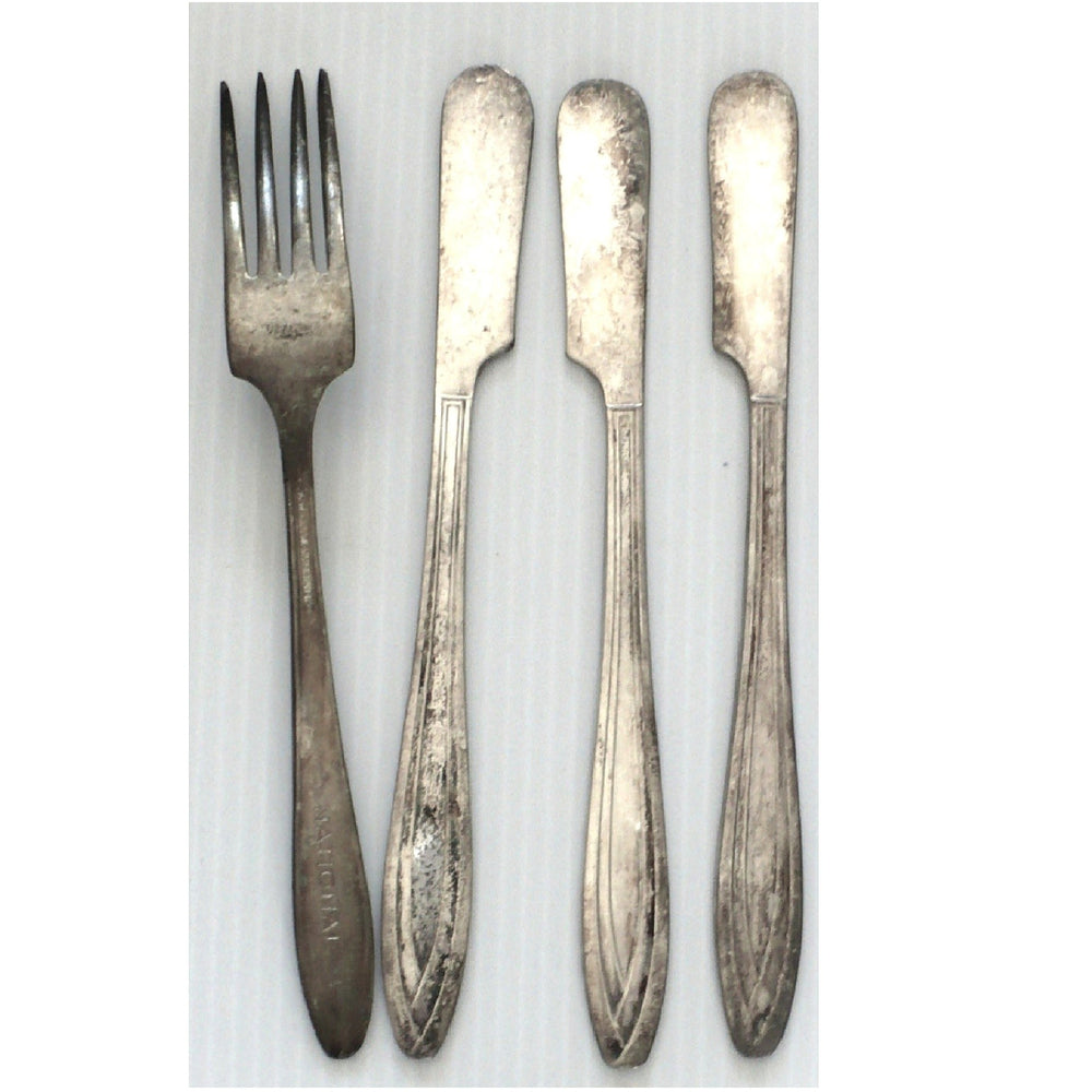 National Airlines Cutlery, 1964-1968, aviation collectibles.