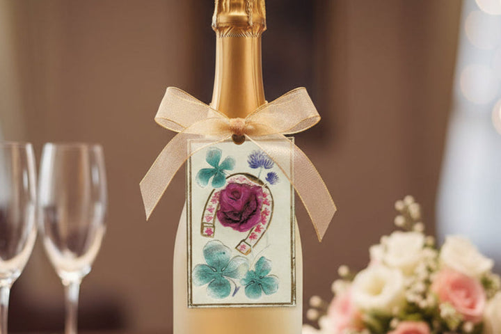 1913 St Patrick's Day Velvet Postcard