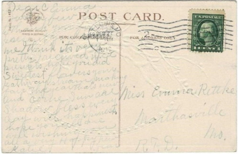 Back of postcard.