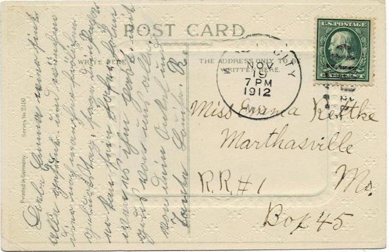 Back of postcard.