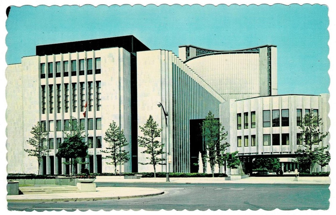 1977 Courthouse Toronto Canada Vintage Postcard