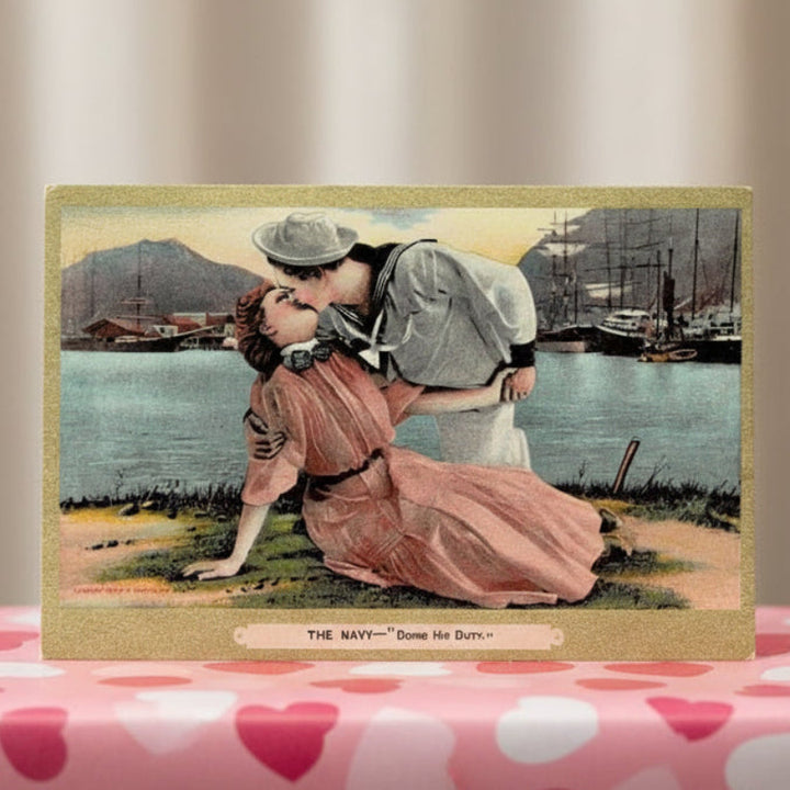 1909 Navy Man Doing His Duty