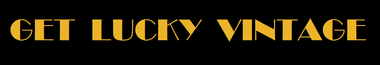 Get Lucky Vintage trademarked name and logo