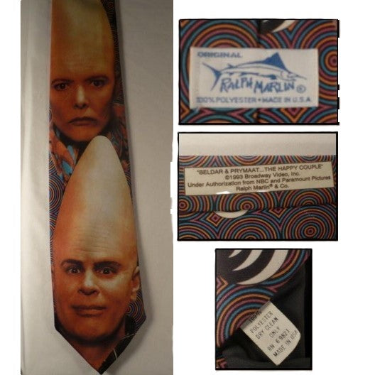 1990s Vintage Coneheads Kitsch Necktie
