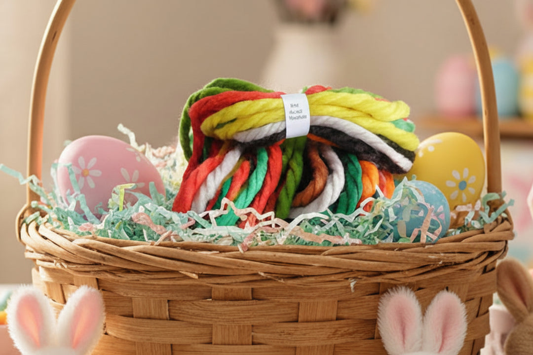 1970s Ten Pairs Yarn Hair Ties