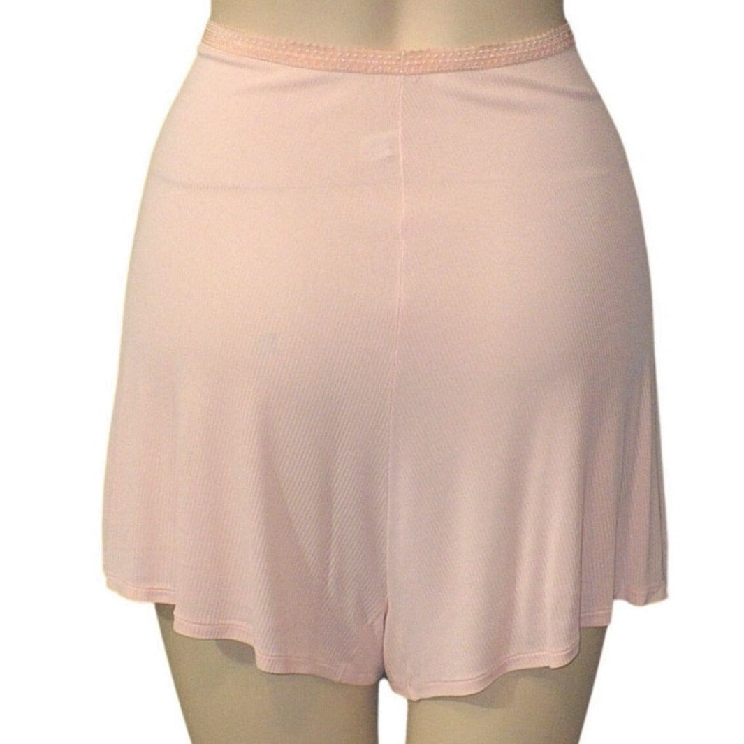 1940s Vintage Pink Rayon Tap Pants Panty