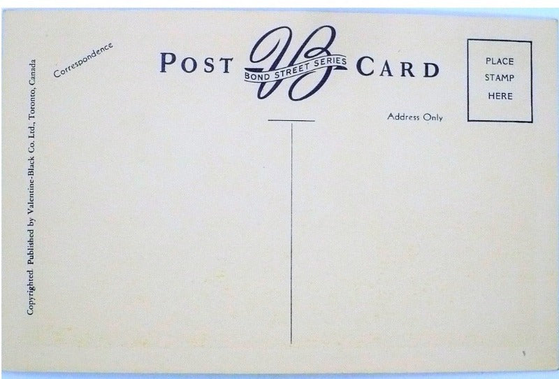 1930 Ambassador Bridge Windsor Canada Vintage Postcard