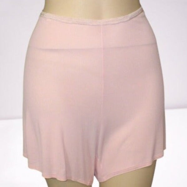 1940s Vintage Pink Rayon Tap Pants Panty
