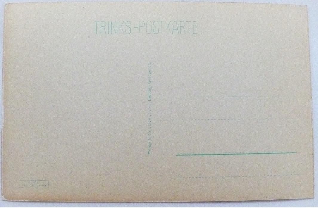 1909 Cafe Lehre Rottweil Germany Vintage Postcard RPPC