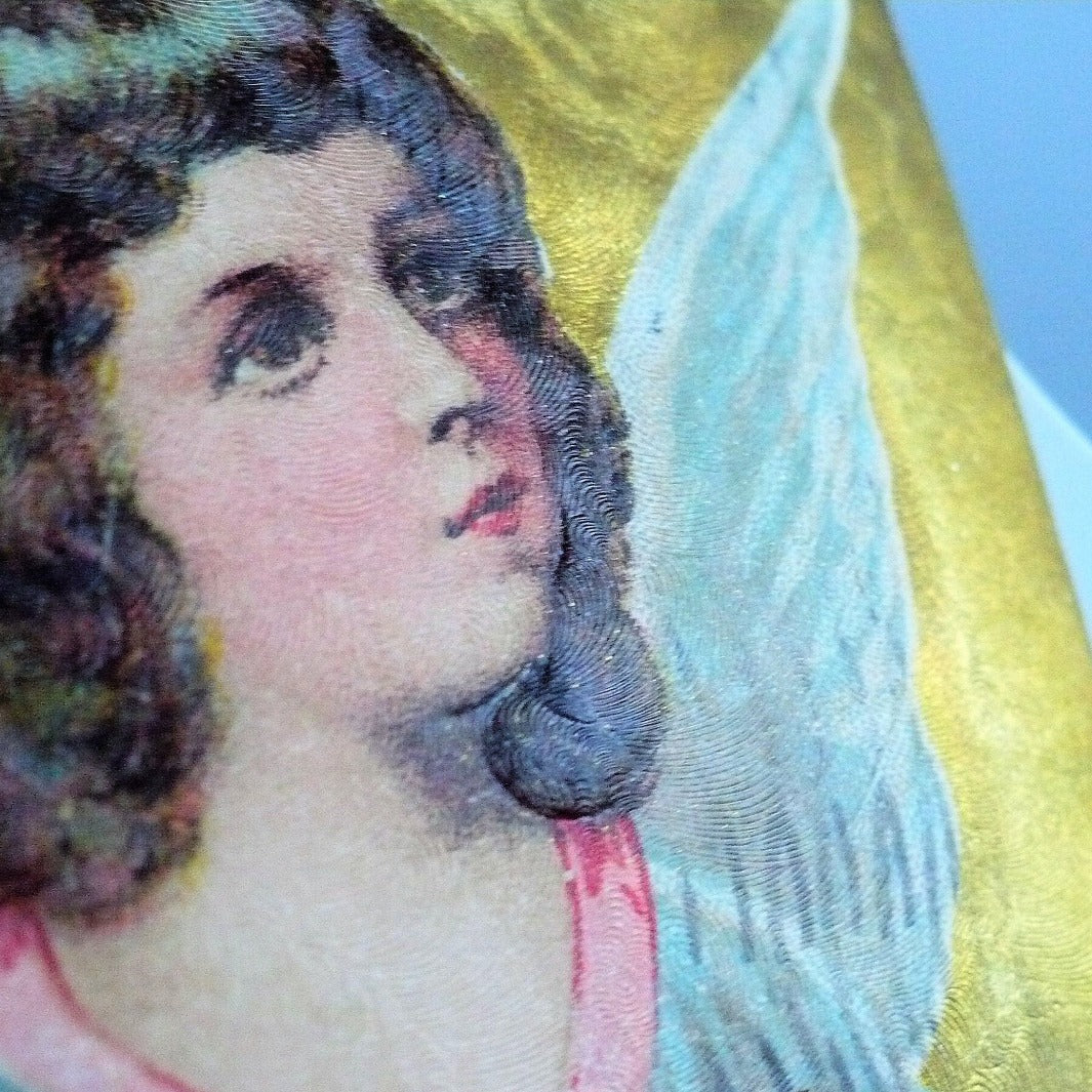 1911 Enchanting Christmas Angel Vintage Postcard
